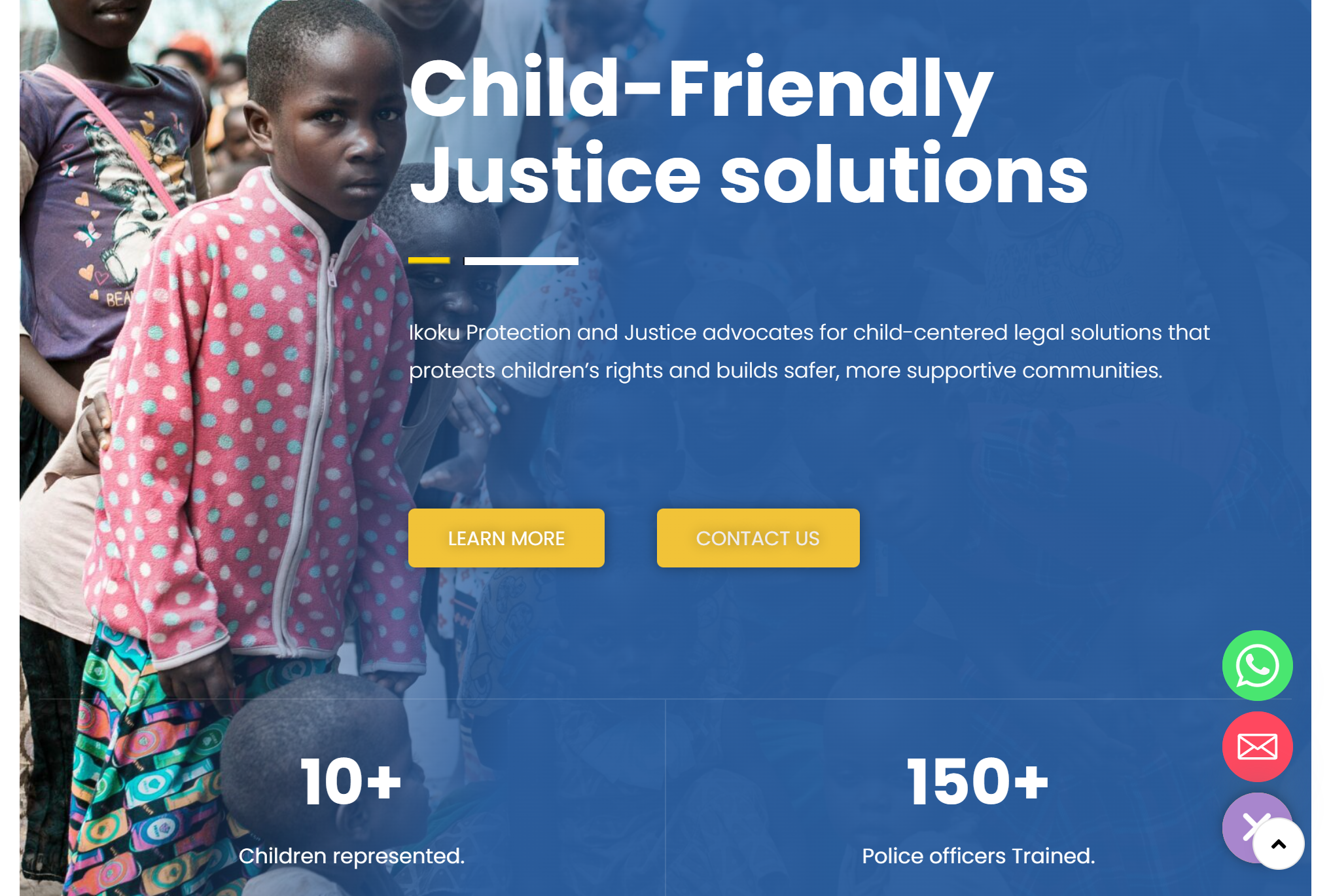 Ikoku Protection and Justice Website